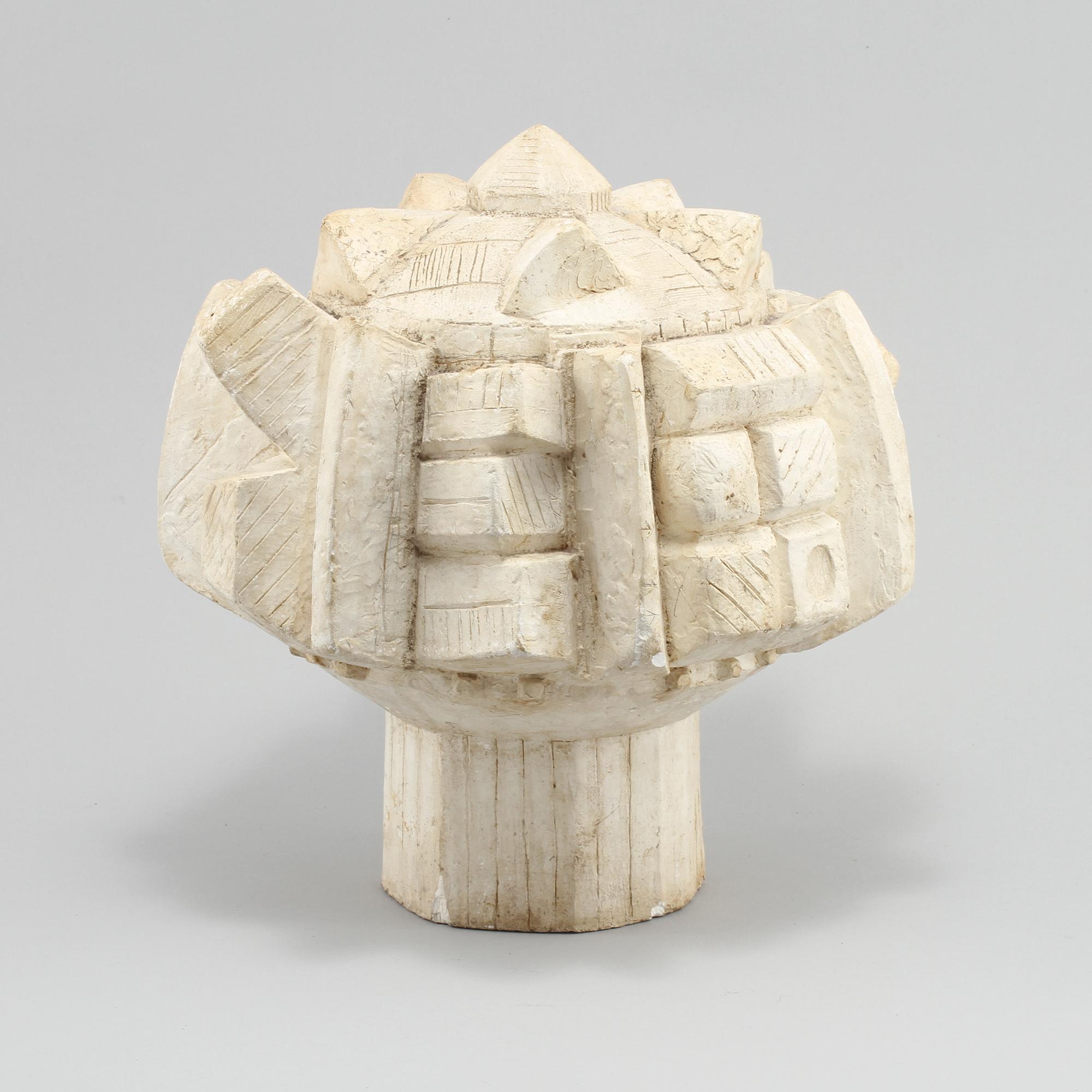 MARGOT HEDEMAN, skulptur, gips.