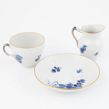 A 34-piece 'Blå Blomst' porcelain service, Royal Copenhagen, Denmark.