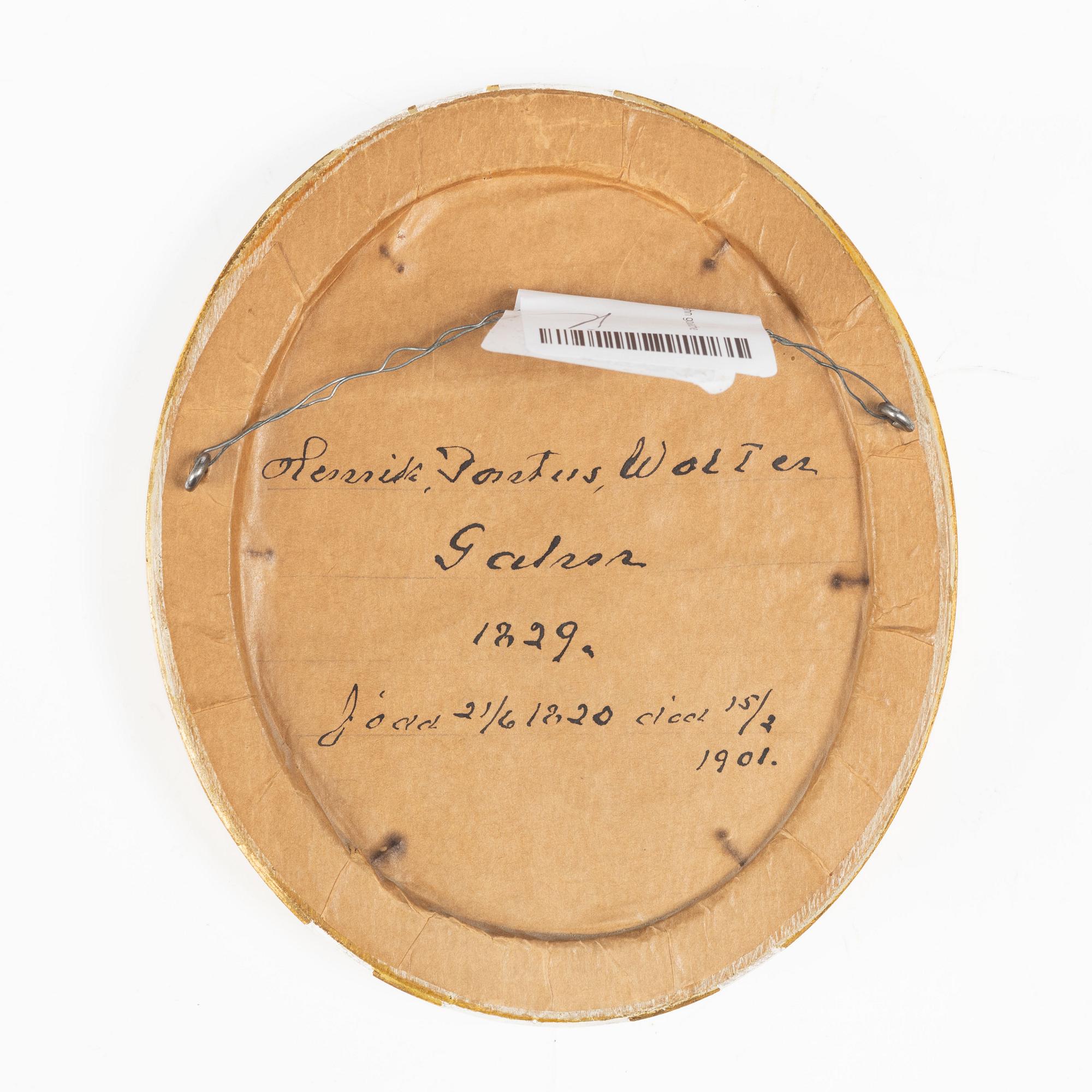 Erik Vilhelm Le Moine, "Henrik Pontus Volter Gahn" (1820-1901).