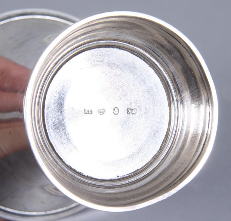 PARTI SILVER, 4 delar, 1900-tal. 136 g.