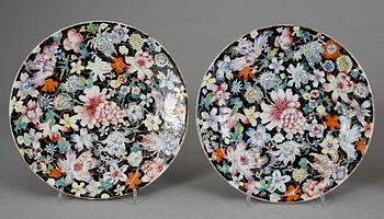 FAT, 4 st, porslin, Guangxu, omkring år 1900.