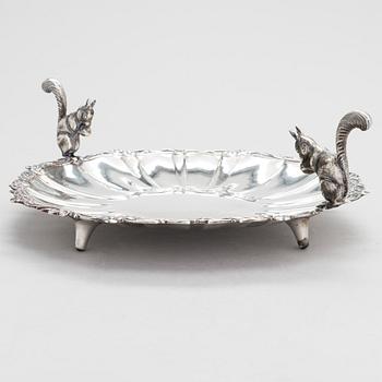 Serveringsfat, silver, Spanien efter 1934.
