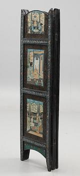 VIKSKÄRM, orientalisk, 1900-tal.