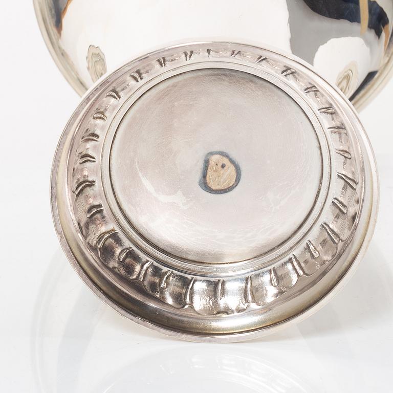 Bägare, silver, GAB, Stockholm, 1945.