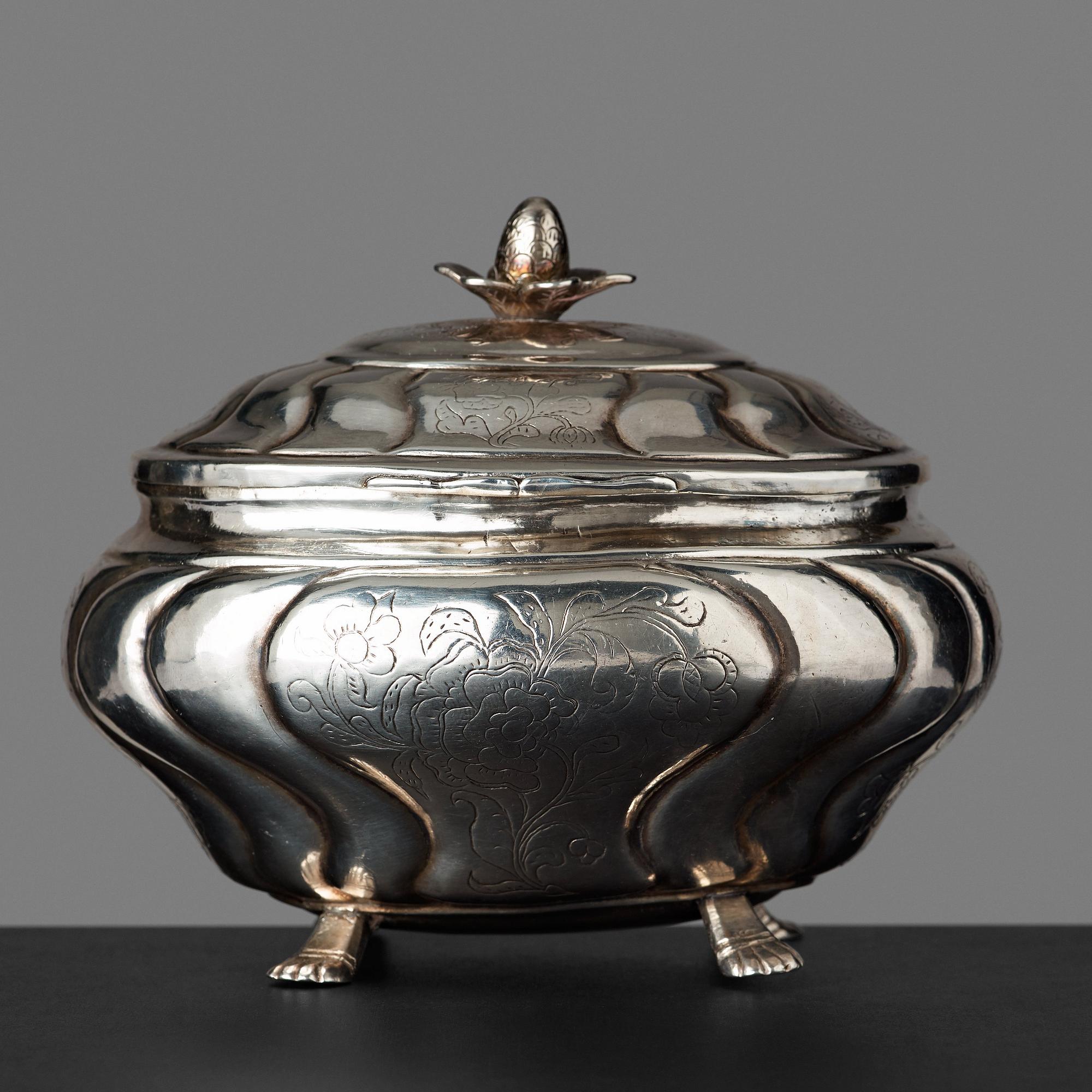 SOCKERSKRIN, svensk rokoko, 1700-talets andra hälft.