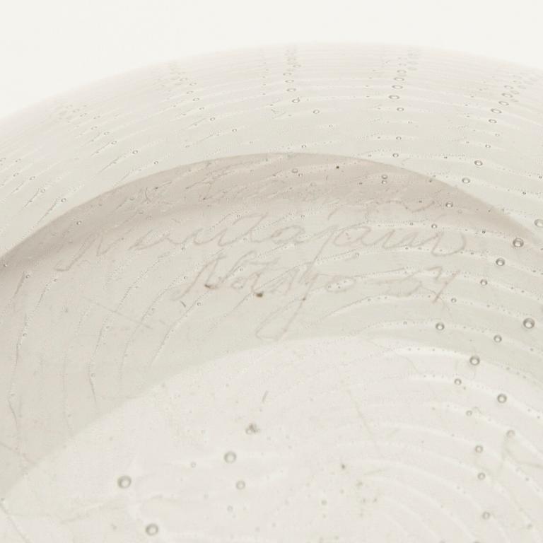 SKÅL, glas, signerad Kaj Franck Nuutajärvi Notsjö -54.