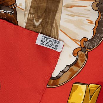 Hermès, scarf, "Copeaux".