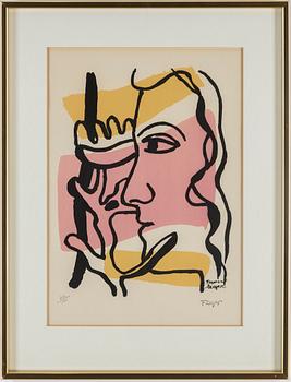 FERNAND LÉGER, efter. färglitografi, stämpelsignerad och numrerad 430/500.