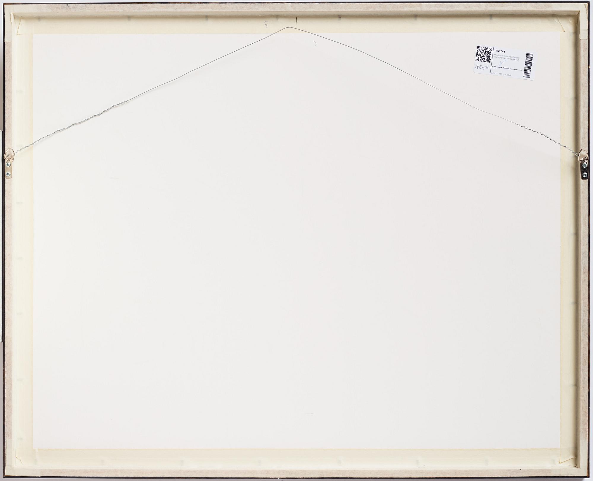 Friedensreich Hundertwasser, "Ein Regentag mit Walter Kampmann".