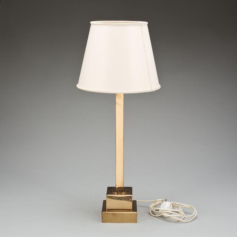 BORDSLAMPA, Bergboms, 1900-talets andra hälft.