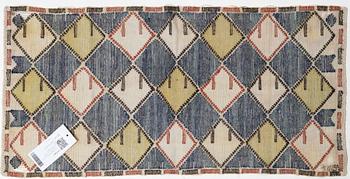 A flat weave textile 'Linneknoppen' by Märta Måås-Fjetterström, c. 77 x 37 cm, signed AB MMF.