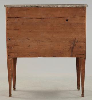 A Gustavian late 18th century secretaire by N. P. Stenström, master 1781.