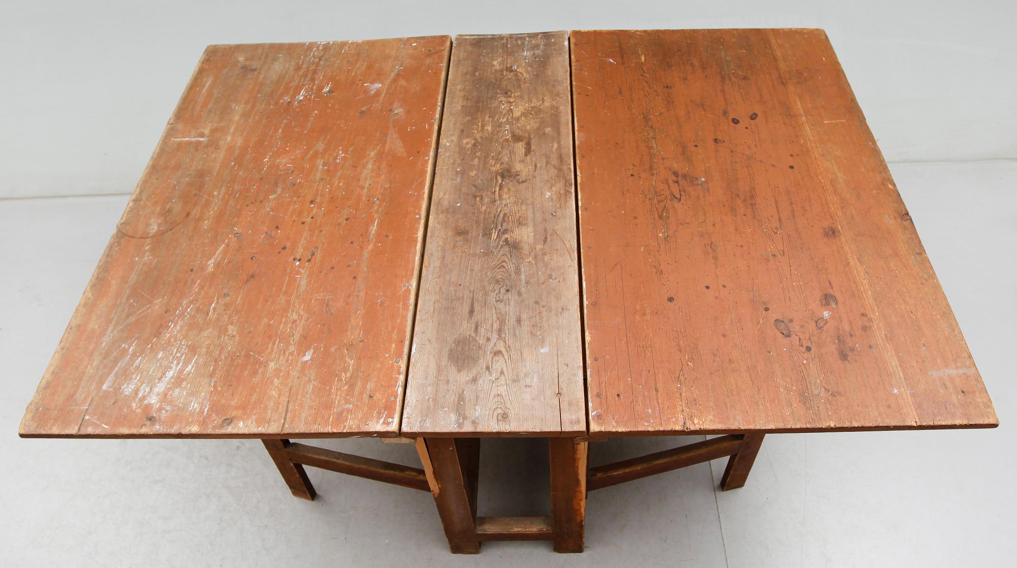 SLAGBORD, allmoge, 1800-talets mitt.