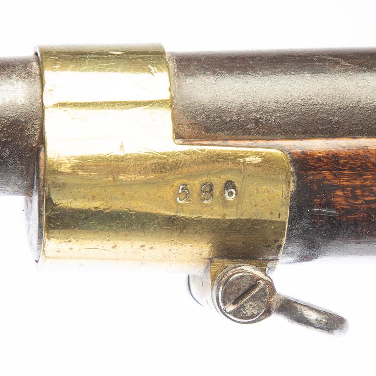 Chamber-loading rifle, Swedish m/1851 for the navy,.