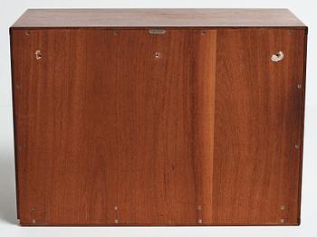 Svend Langkilde, a rosewood wall hung bar cabinet, Langkilde Møbler, Denmark 1960s.