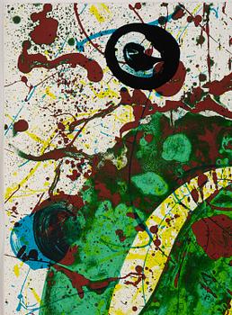 Sam Francis, "For the Blue Sons of the Air".