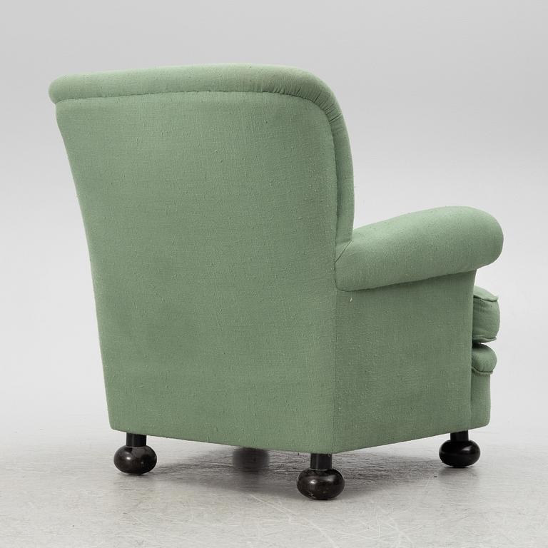Josef Frank, a model 336 armchair, Firma Svenskt Tenn, Sweden.