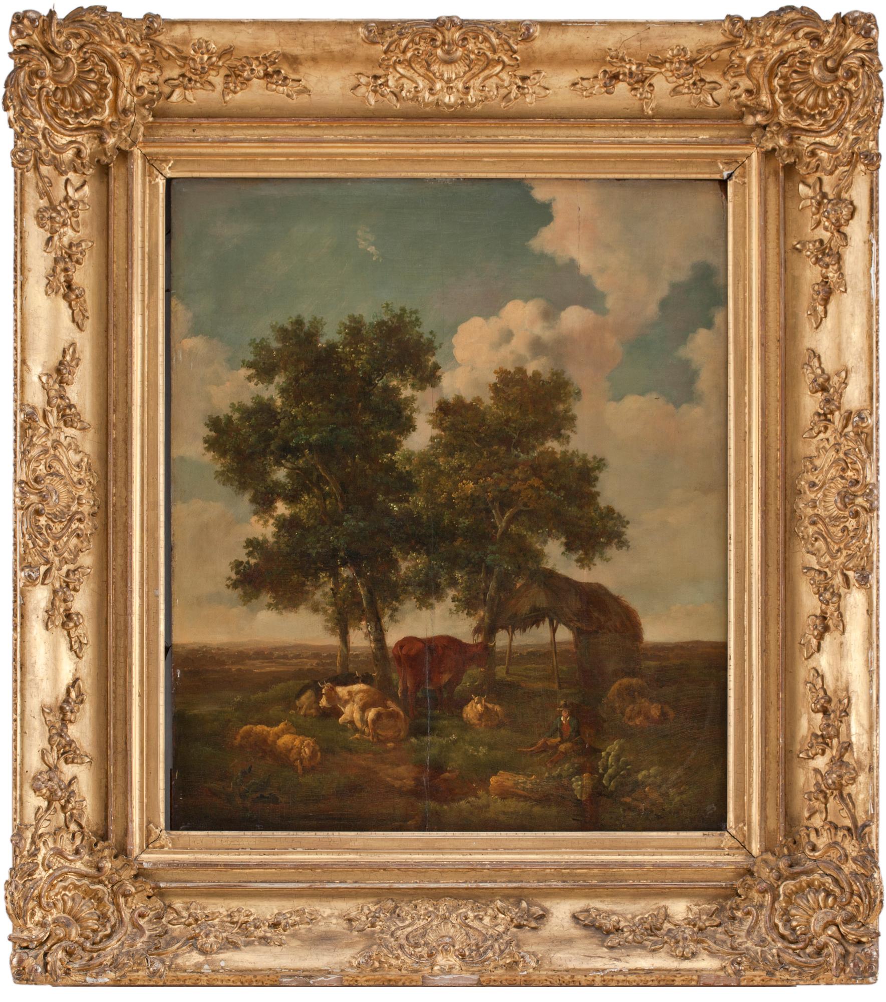 HENRY MILLBOURNE, tillskriven, olja på förstärkt pannå, ej sign.