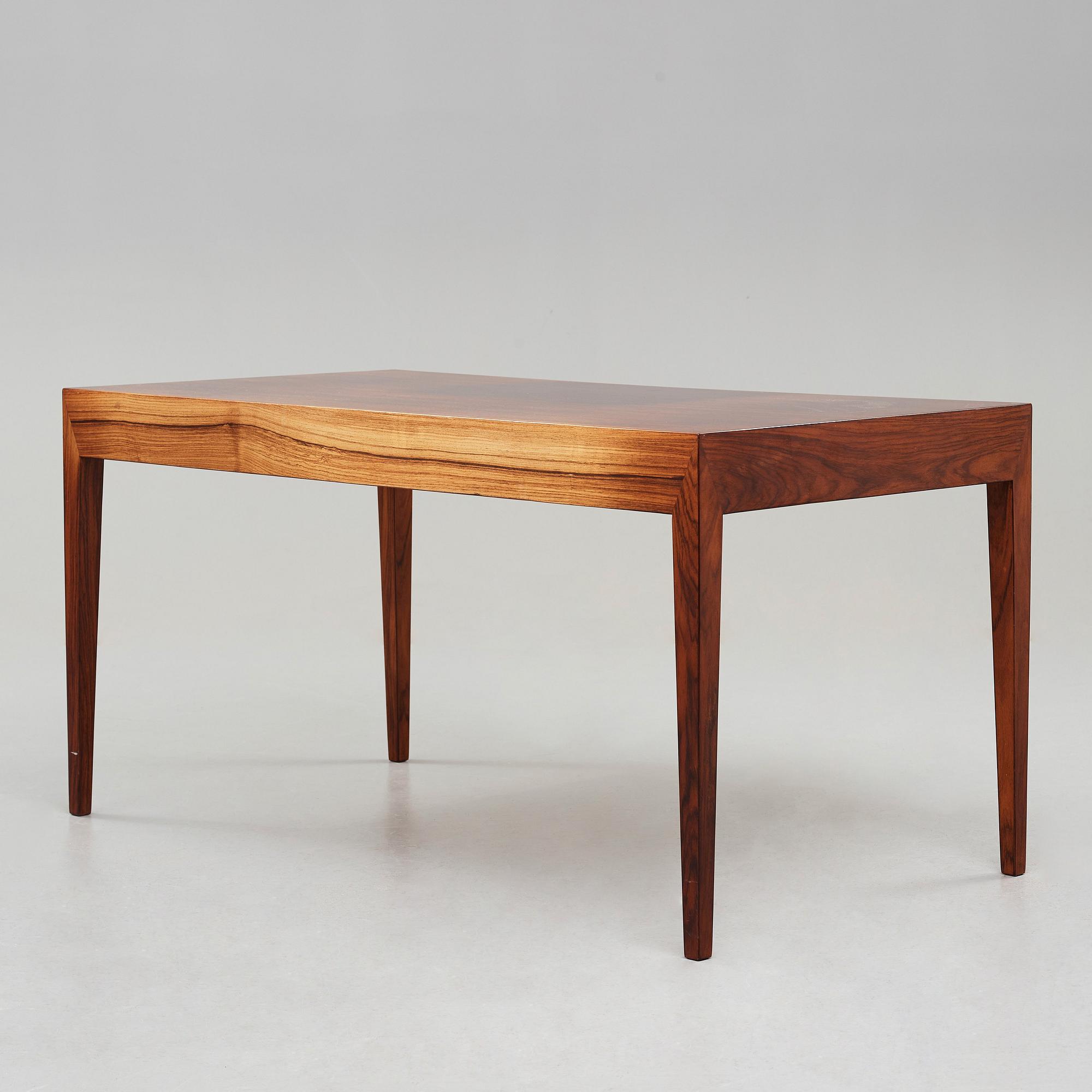 Severin Hansen, a palisander desk for Haslev Møbelfabrik, Denmark 1950-60's.