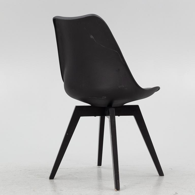 Chairs, 8 pcs, contemporary production.