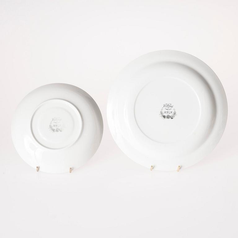 TESERVIS, 14 delar, "Haga" Rörstrand, 1900-talets mitt.