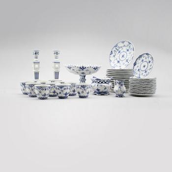 KAFFESERVIS, 27 delar, porslin, Royal Copenhagen.