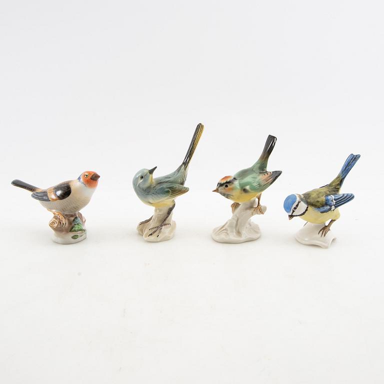 Figurines 18 pcs mostly Germany 20th century porcelain.