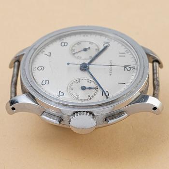 Longines, "Flyback", "13ZN", "Step case", ca 1940.