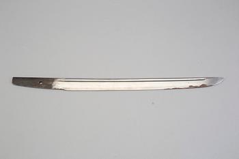 A Japanese Wakizashi marked Awataguchi, probably from the Edo period.