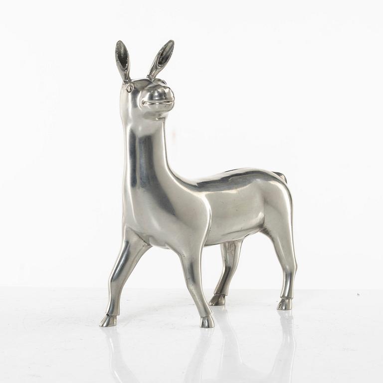 Estrid Ericson, a pewter sculpture of a "Chinese hind", Svenskt Tenn, Stockholm 1993.