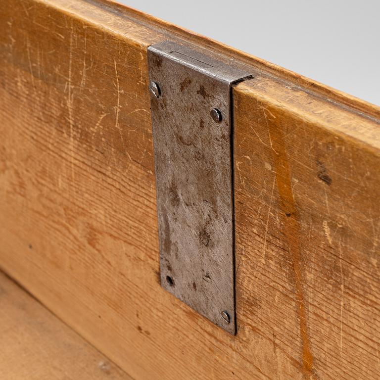 A chest of drawers, probably Värmland, dated 1863.