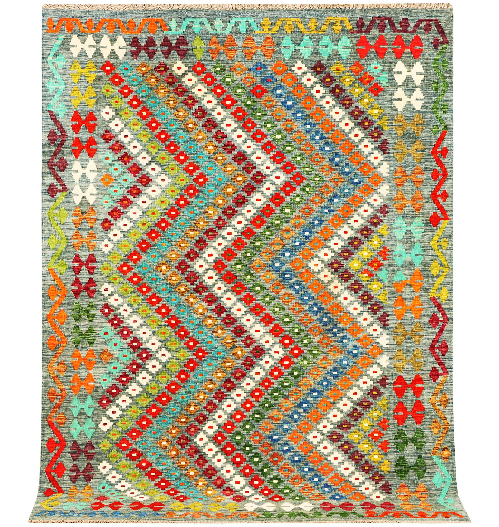 Matta, Kelim, Afghanistan, ca 249 x 177 cm.