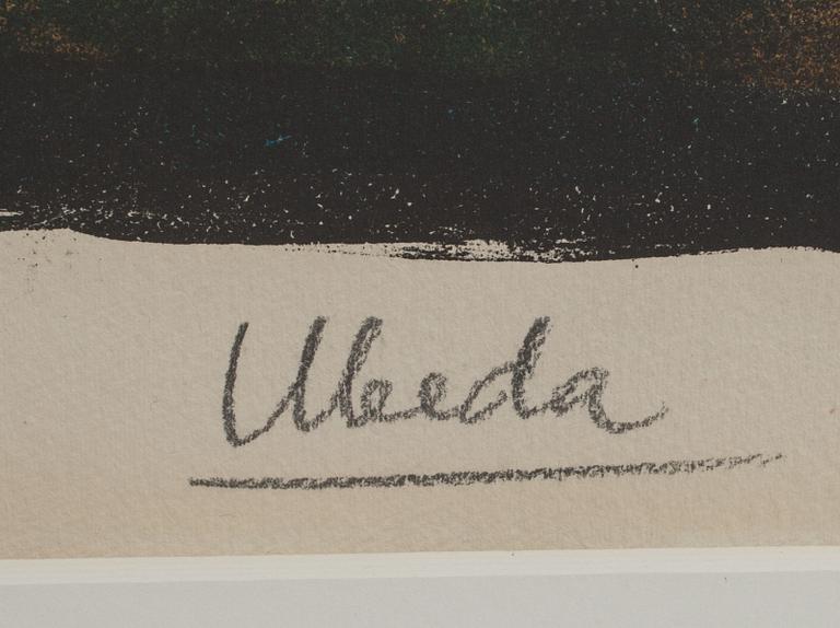 AGUSTIN UBEDA, färglitografi, signerad och numrerad 61/70.