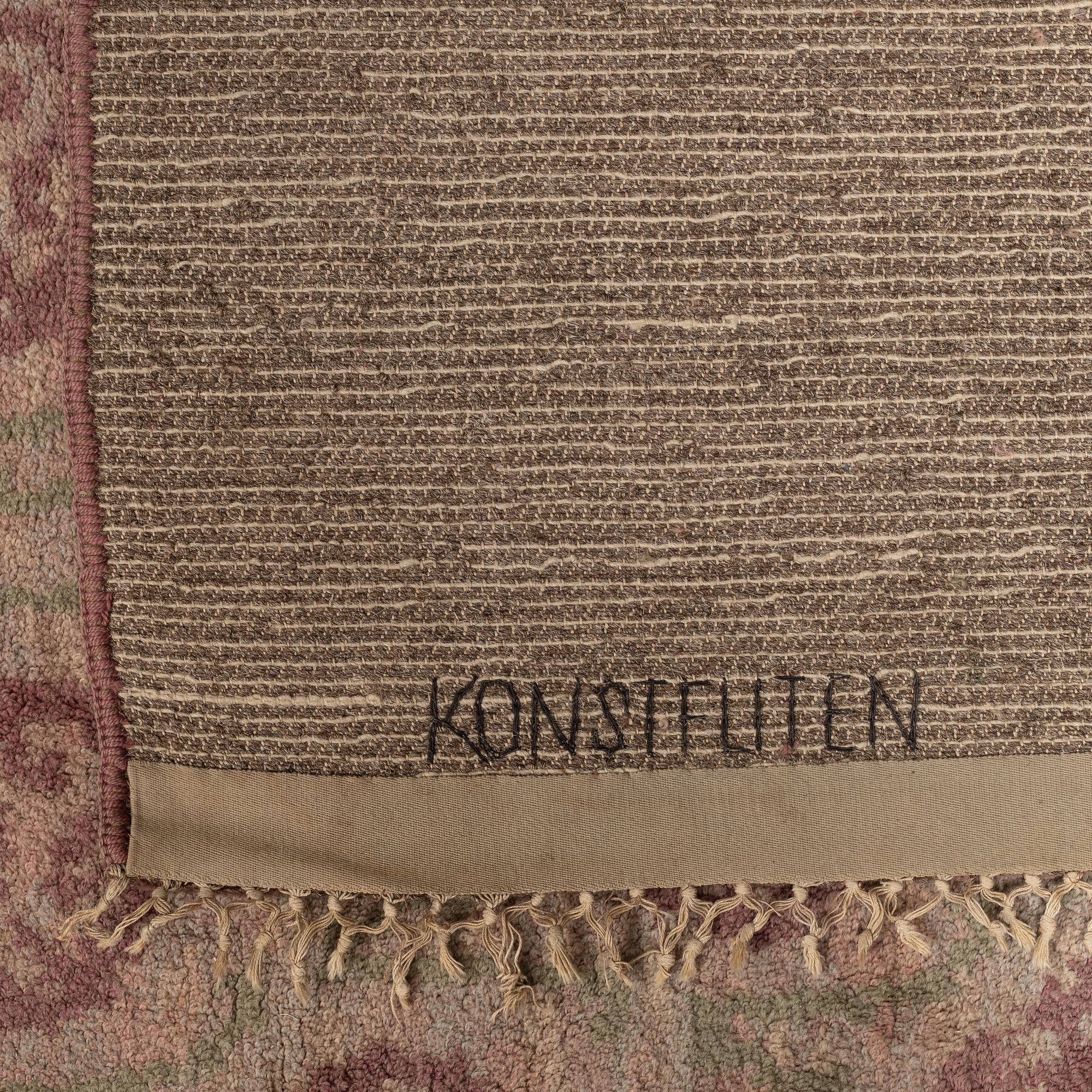 Konstfliten, matta, flossavariant, ca 428 x 280,5 cm, Göteborg.