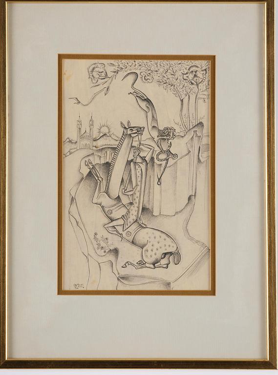 Gösta Adrian-Nilsson, Rider.