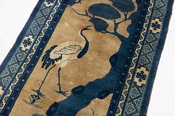 Carpet, China, Baotou, approx. 185 x 97 cm.