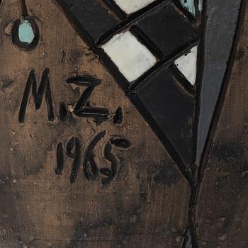 Marian Zawadzki, golvlampa, Tilgmans Keramik, 1956.