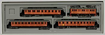 TÅGSATS, 4 delar, Märklin H0 2870, "Märklin 50 år i Sverige 1938-1988", 1900-talets andra hälft.