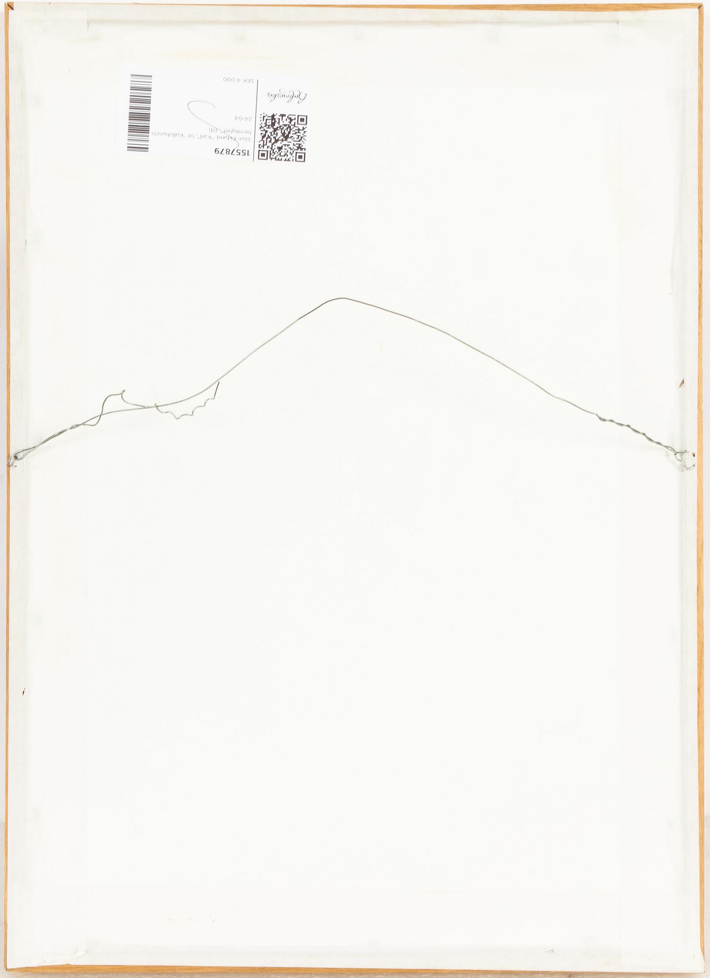 Sten Eklund, "Kärl", From "Kullahusets hemlighet".