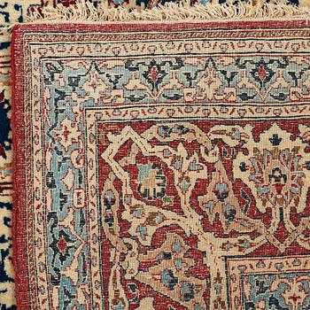 A RUG, semi-antique Nain Tuteshk, ca 241 x 149,5 x 160 cm.