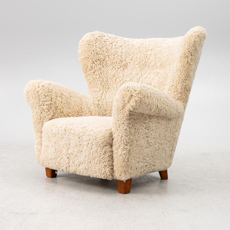 Fåtölj, Swedish modern, 1900-talets första hälft.