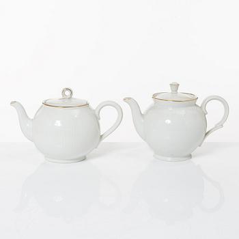 Louise Adelborg, dinner service, 76 pcs, porcelain, "Swedish Grace/Gracil", Rörstrand/Lidköping. First half/mid 20th century.