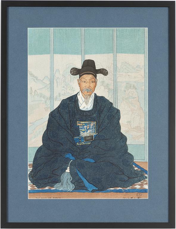 Elizabeth Keith, "The Scholar, Korea".