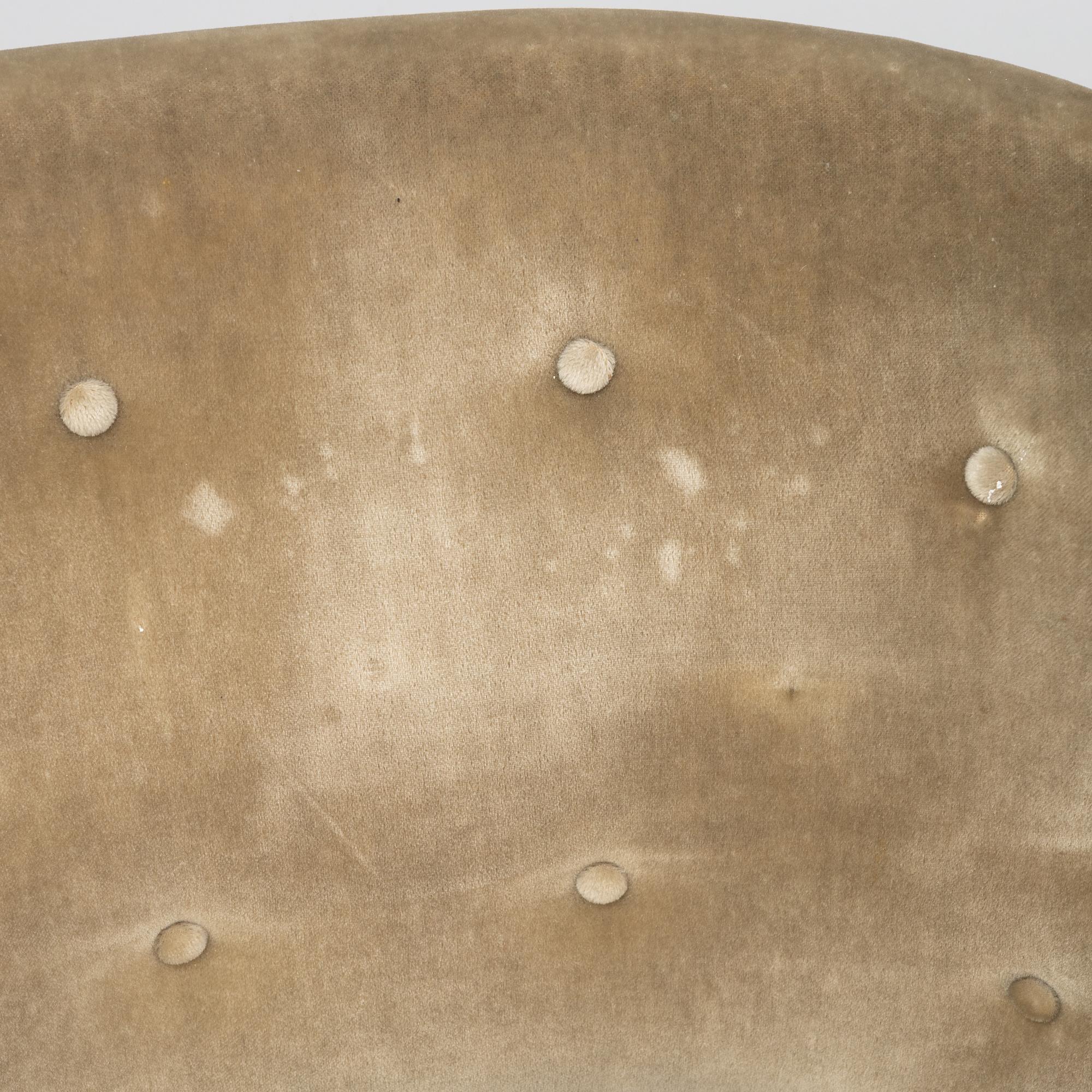 Swedish Modern, fåtölj, 1940/50-tal, modellen såld via Gösta Jonsson.