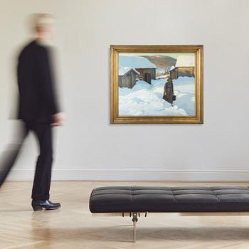 Erik Hedberg, oil on canvas, signed and dated 1904.