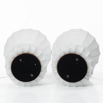 Achille & Pier Giacomo Castiglioni, A pair of "Gatto" table lamps, FLOS, Italy.