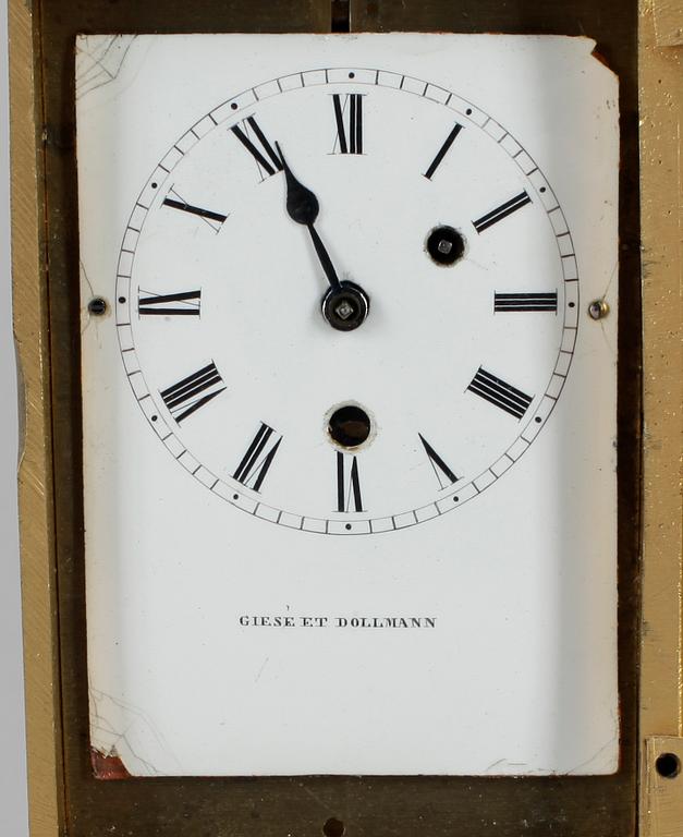RESEUR, mässing, uret märkt Giese et Dollman, omkring 1900.