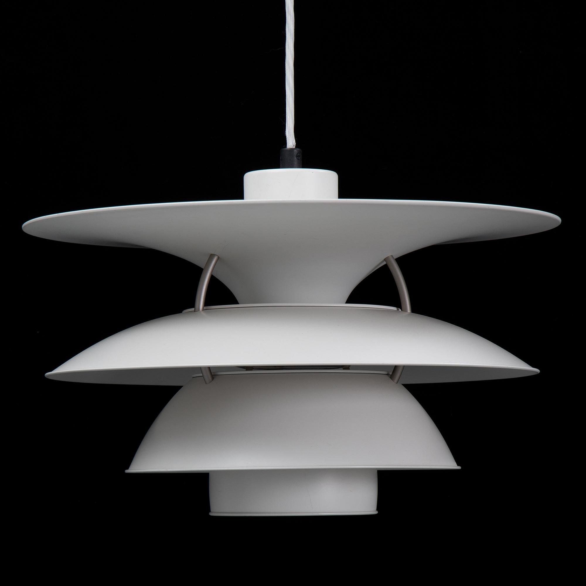 A 'Charlottenborg' ceiling light by Ebbe Christensen, Sophus Frandsen and Poul Henningsen for Louis Poulsen, Denmark.
