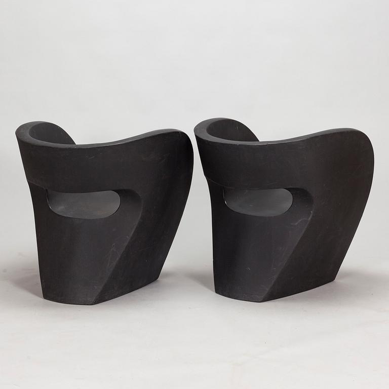 Ron Arad, fåtöljer, 4 st, "Little Albert Outdoor Armchair", Moroso Italien.