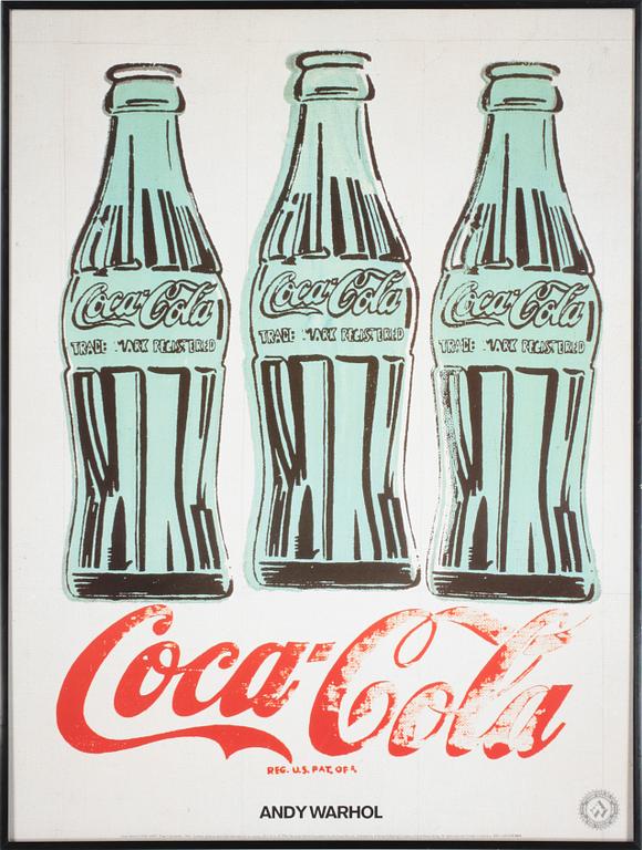 ANDY WARHOL, efter, offsetlitografi / poster. Andy Warhol Foundation, 1996.